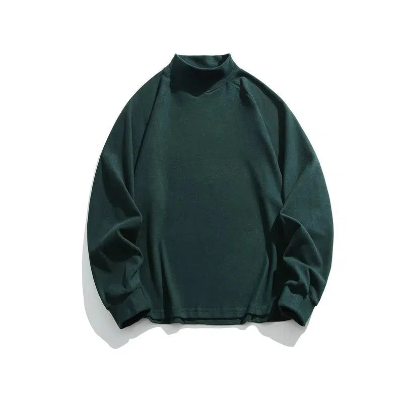 Mock Neck Sweatshirt