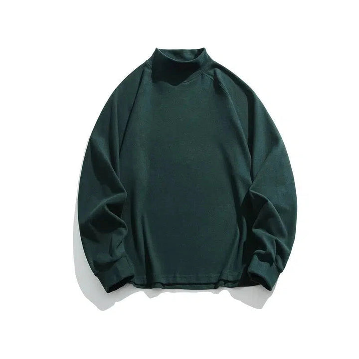 Mock Neck Sweatshirt