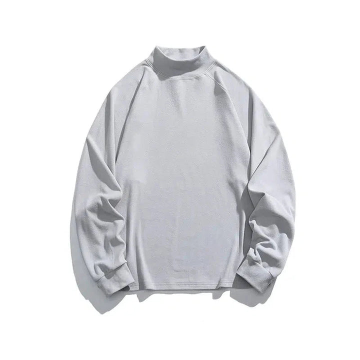 Mock Neck Sweatshirt