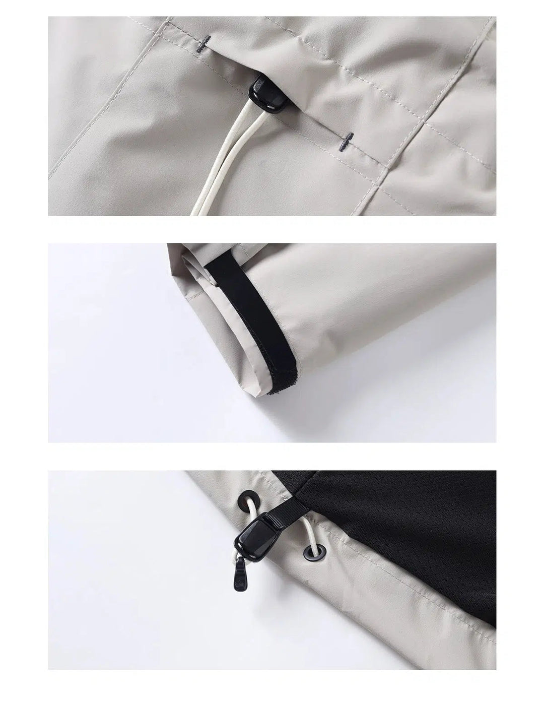 Modern Hooded Windbreaker Jacket