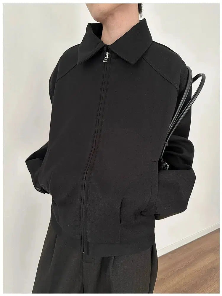 Modern Short Zip-Up Jacket