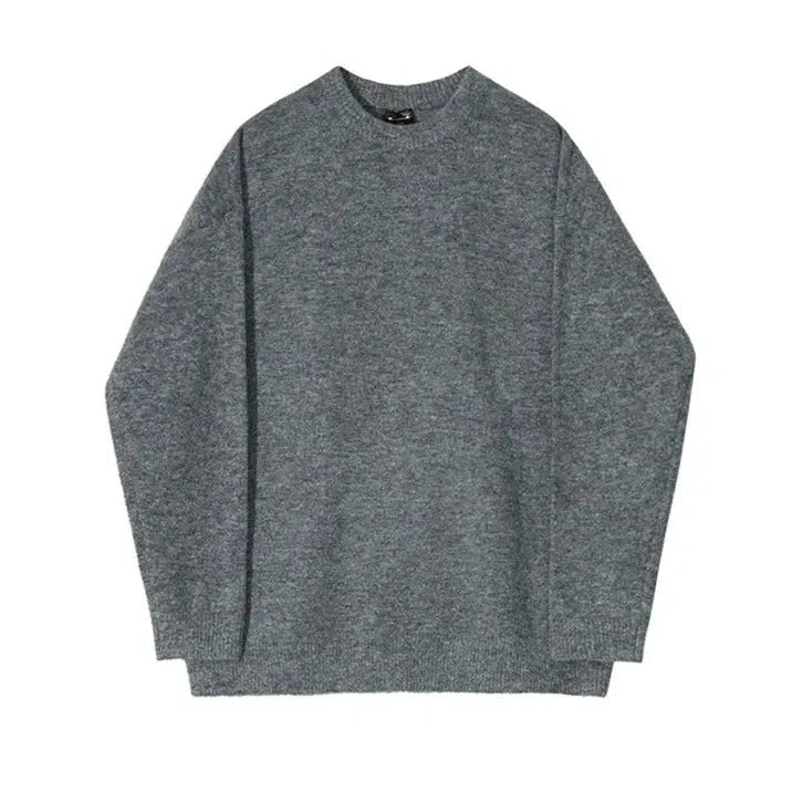 Mohair Round Neck Sweater