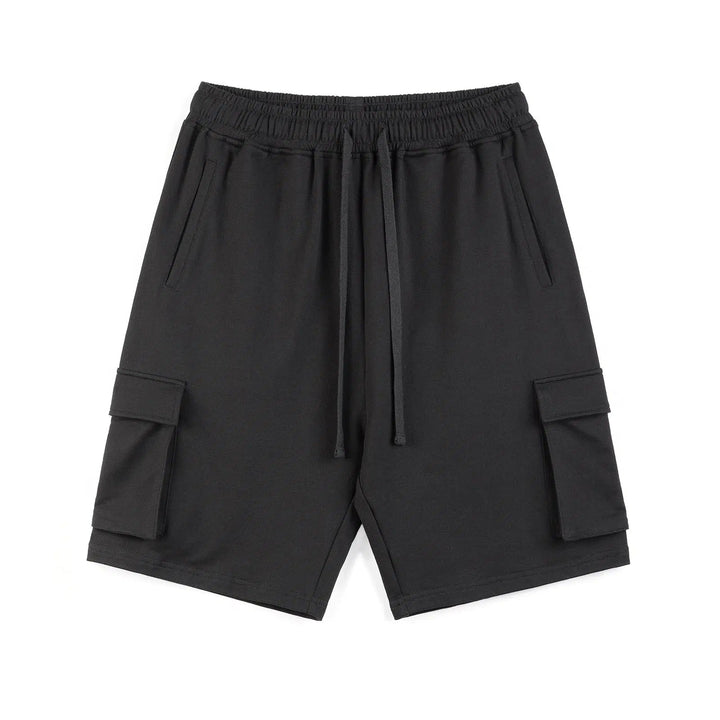 Multi-pocket Basic Cargo Shorts