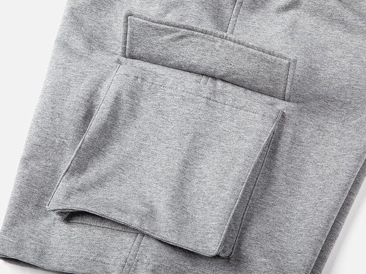 Multi-pocket Basic Cargo Shorts