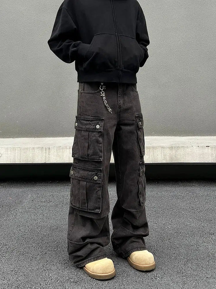 Multi-pocket Cargo Pants