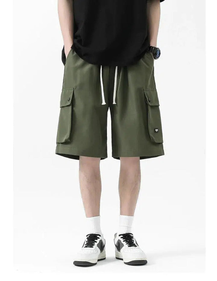 Multi-pocket Cargo Shorts