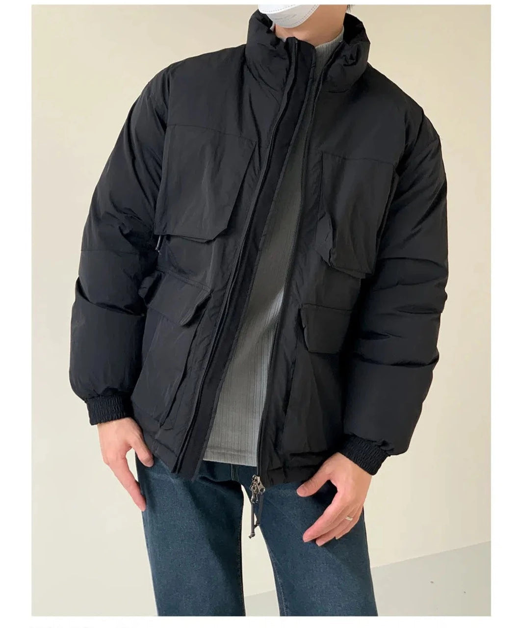 Multi-pocket Cotton Jacket