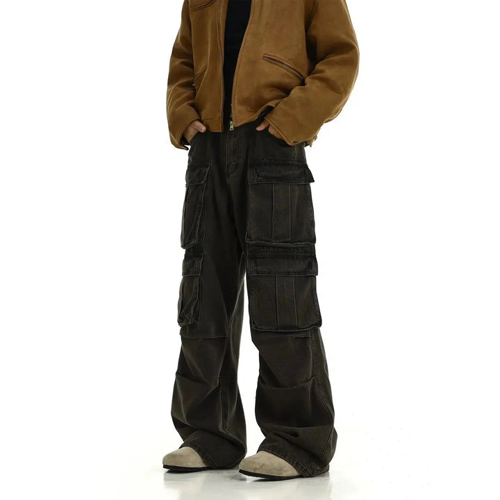 Multi-pocket Workwear Cargo Pants