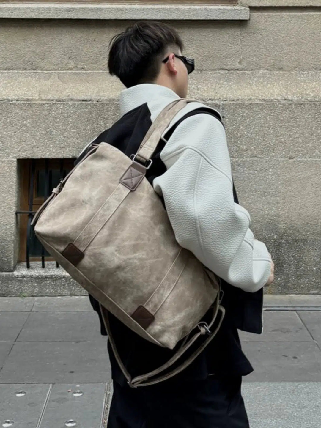 Multifunctional Canvas Shoulder Bag