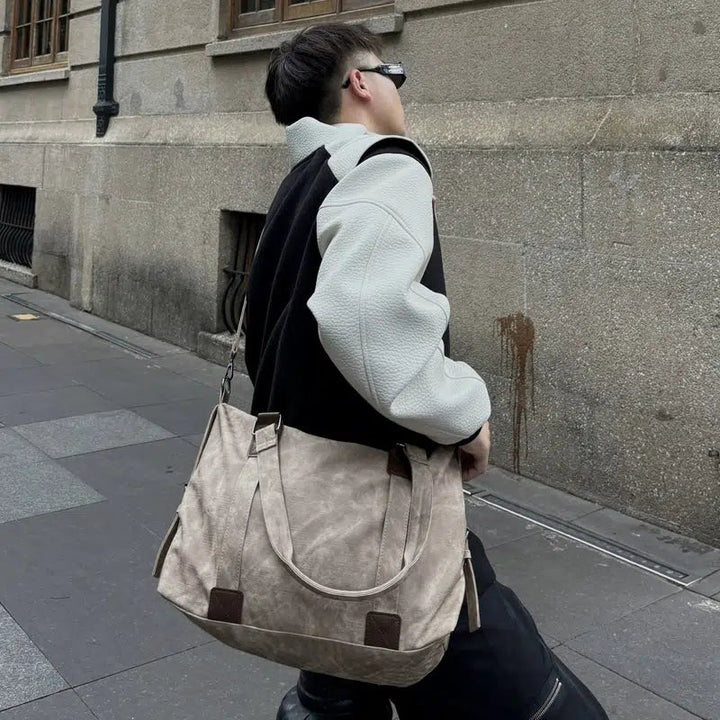 Multifunctional Canvas Shoulder Bag