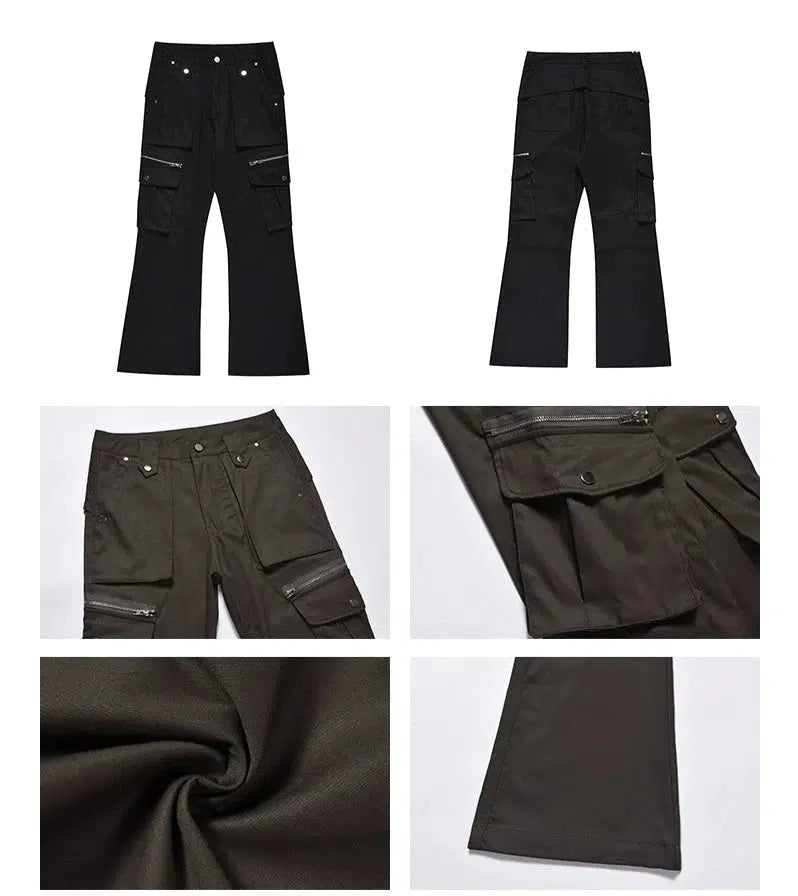 Multiple Pockets Casual Cargo Pants