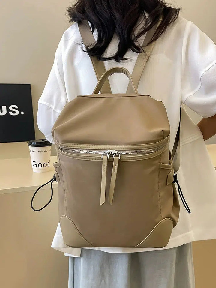 Multiple Pockets Zipper Backpack