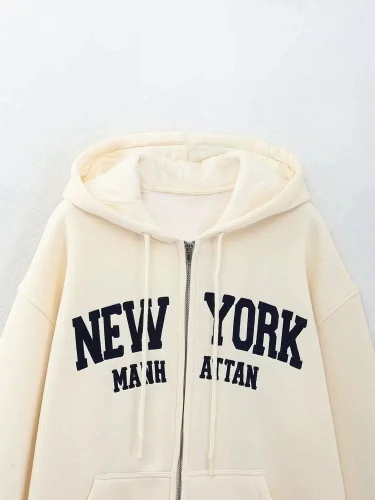 New York Manhattan Hoodie Pants Set