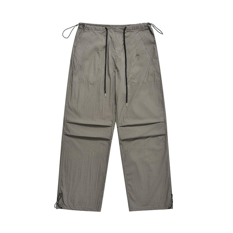 Nylon Cargo Parachute Pants