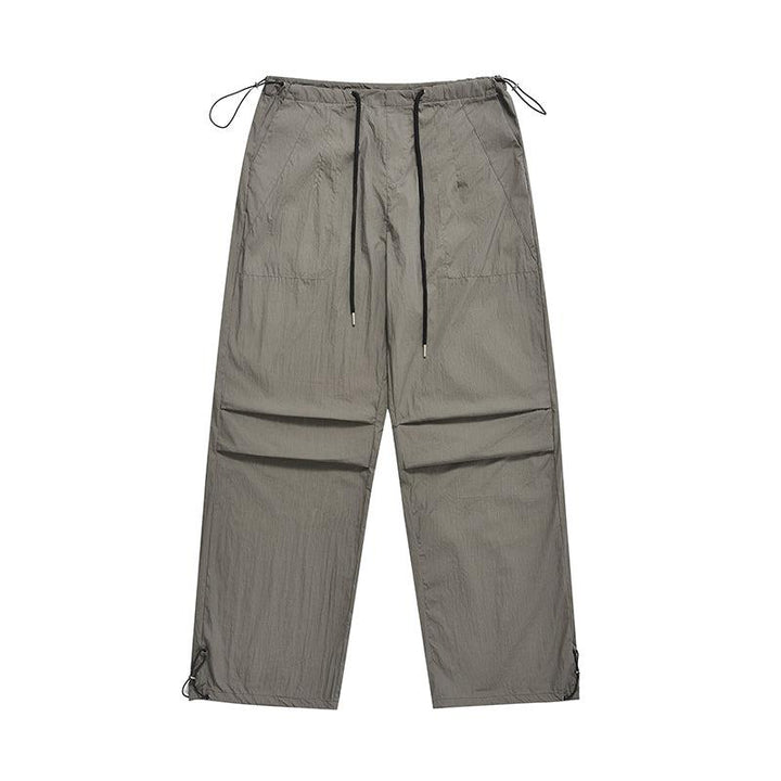 Nylon Cargo Parachute Pants