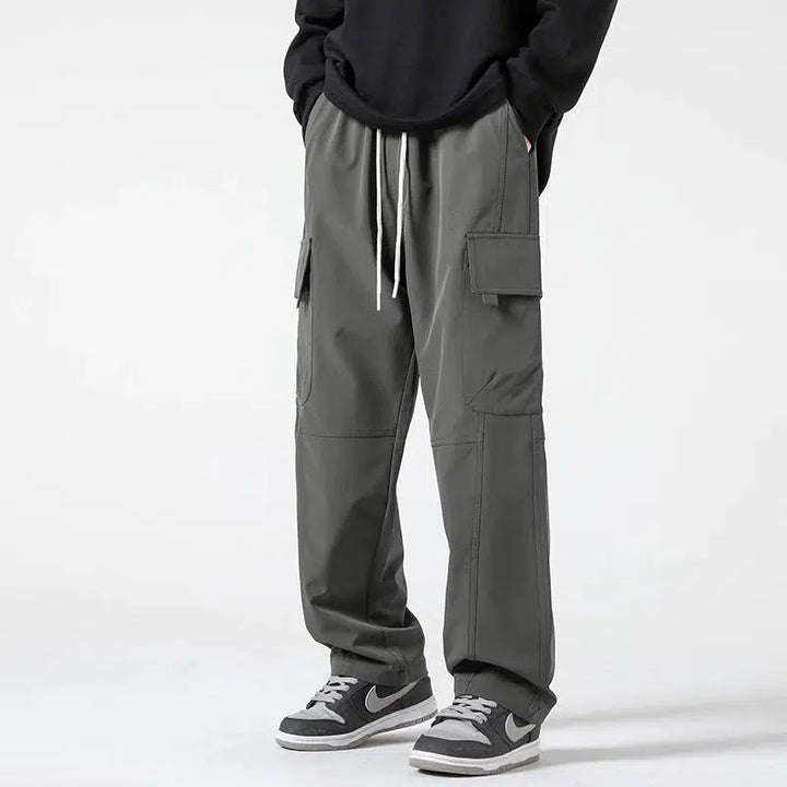 Casual Straight Fit Cargo Pants