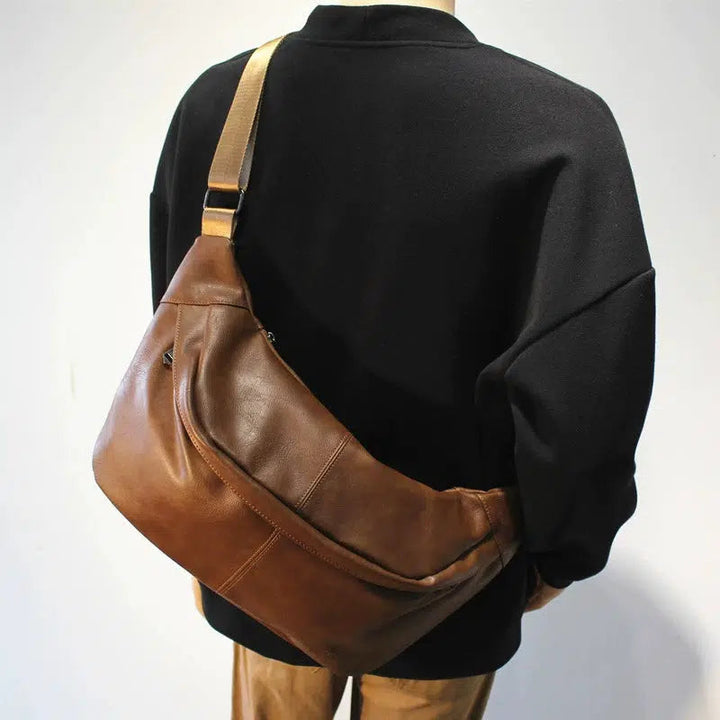 One-shoulder Crossbody Motorcycle Bag