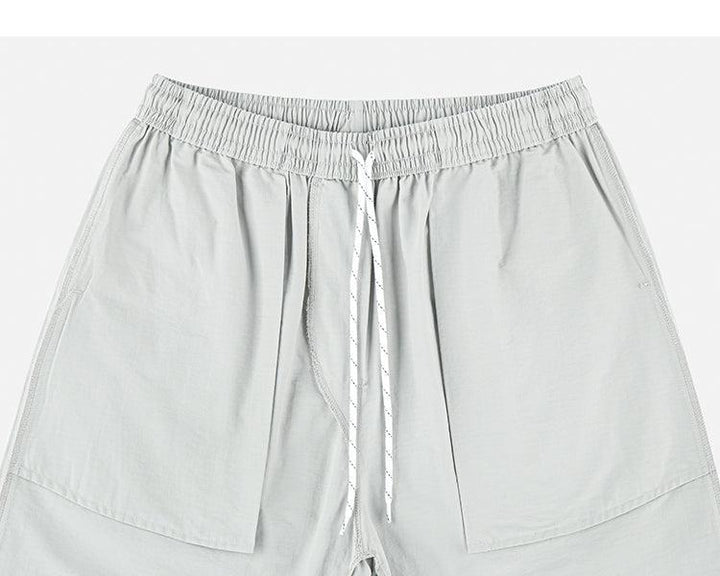 Outdoor Elastic Waist Sports Shorts