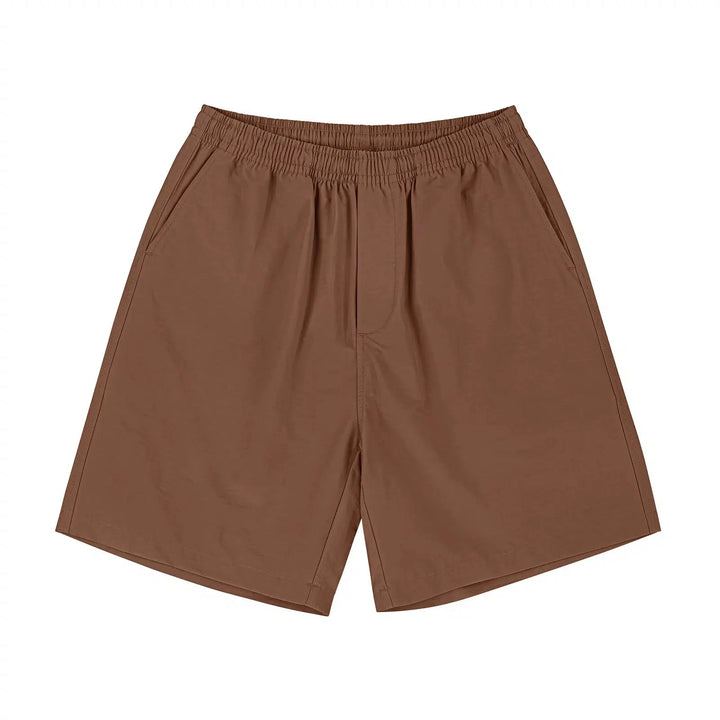 Outdoor Elastic Waist Sports Shorts