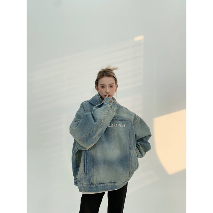 Oversized Denim Coat