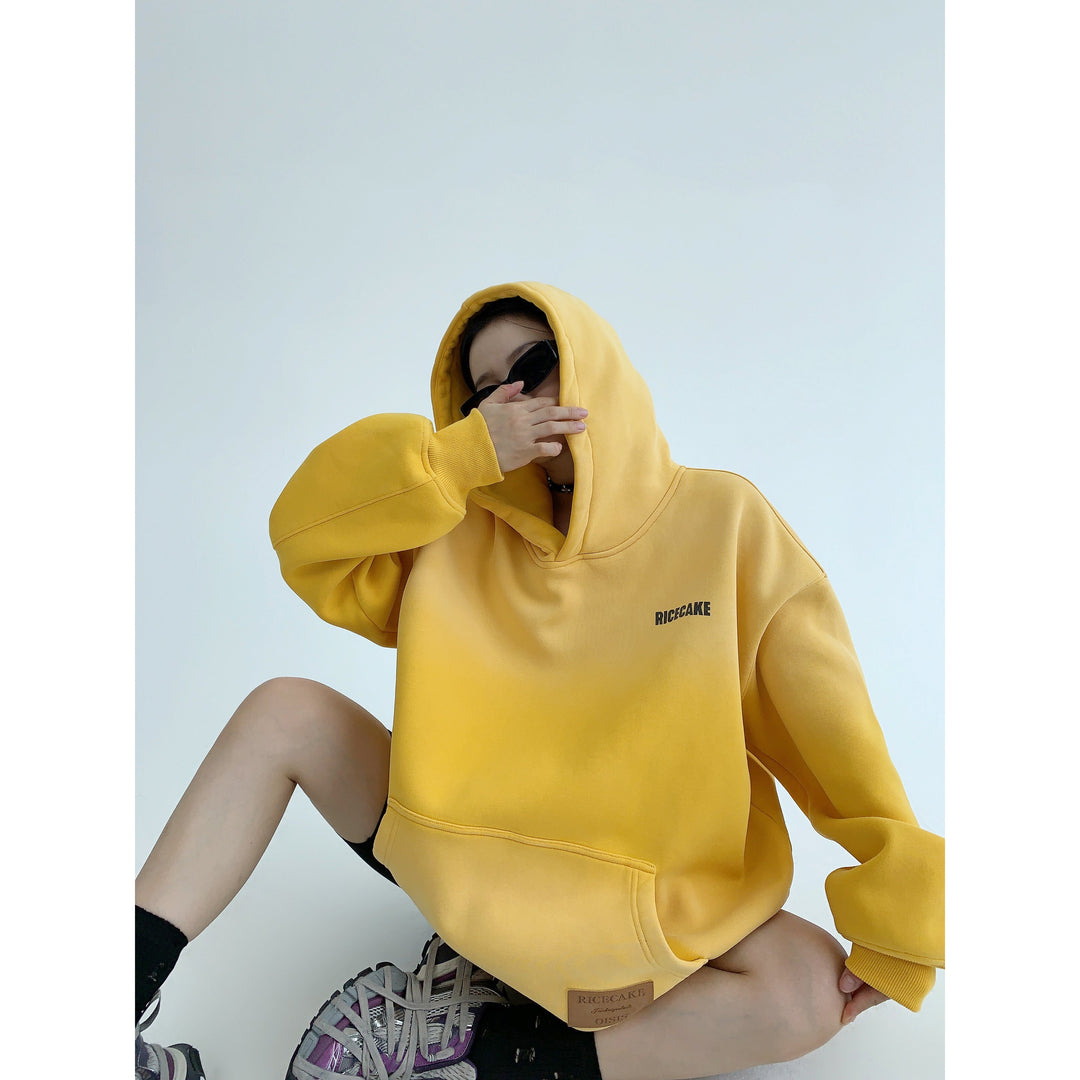 Gradient Oversized Front Pocket Hoodie