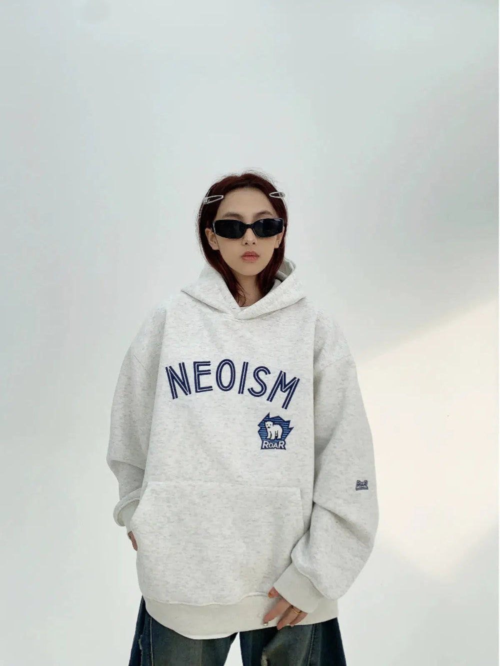 Oversized Graphic Hooded Sweatshirt