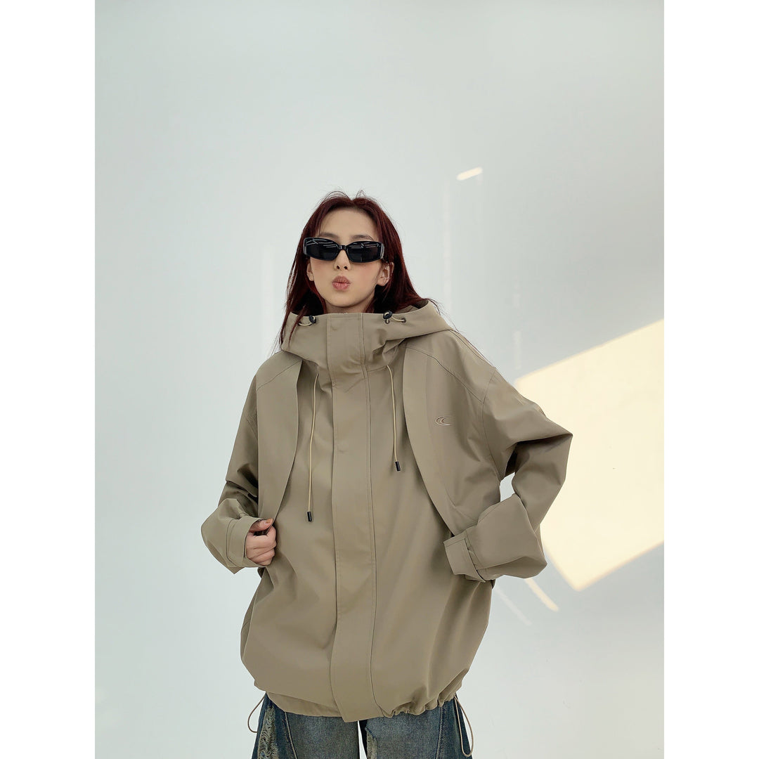 Oversized Thin Hooded Coat