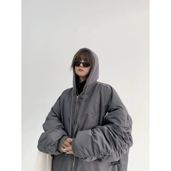 Oversized Hooded Puffer Coat