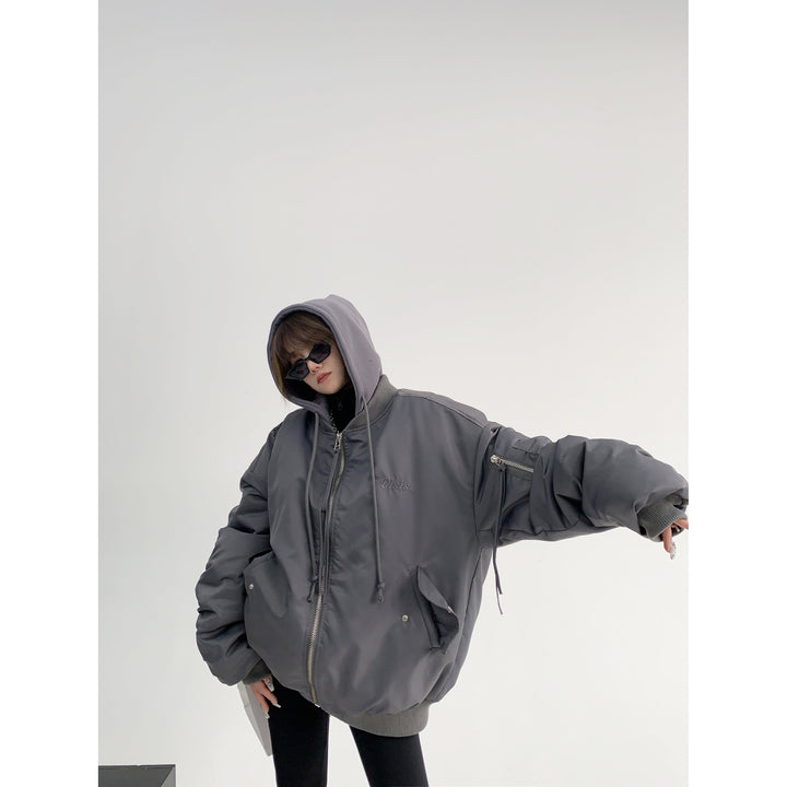 Oversized Hooded Puffer Coat