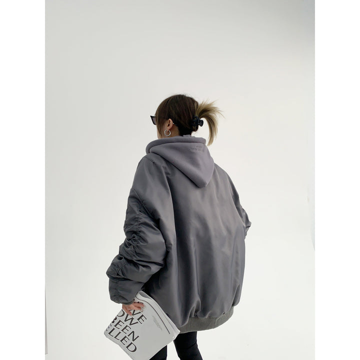 Oversized Hooded Puffer Coat