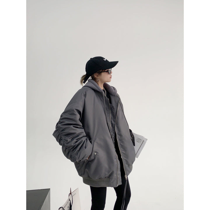 Oversized Hooded Puffer Coat