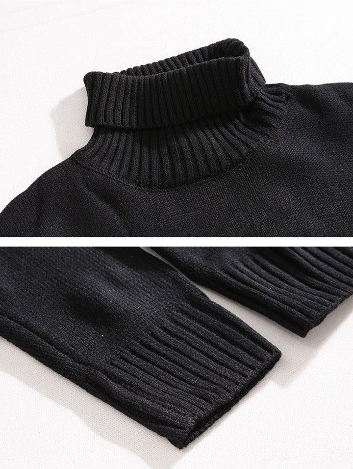 Oversized Loose Turtleneck Sweater