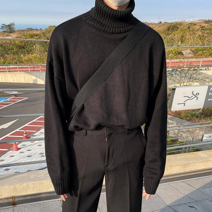 Oversized Loose Turtleneck Sweater