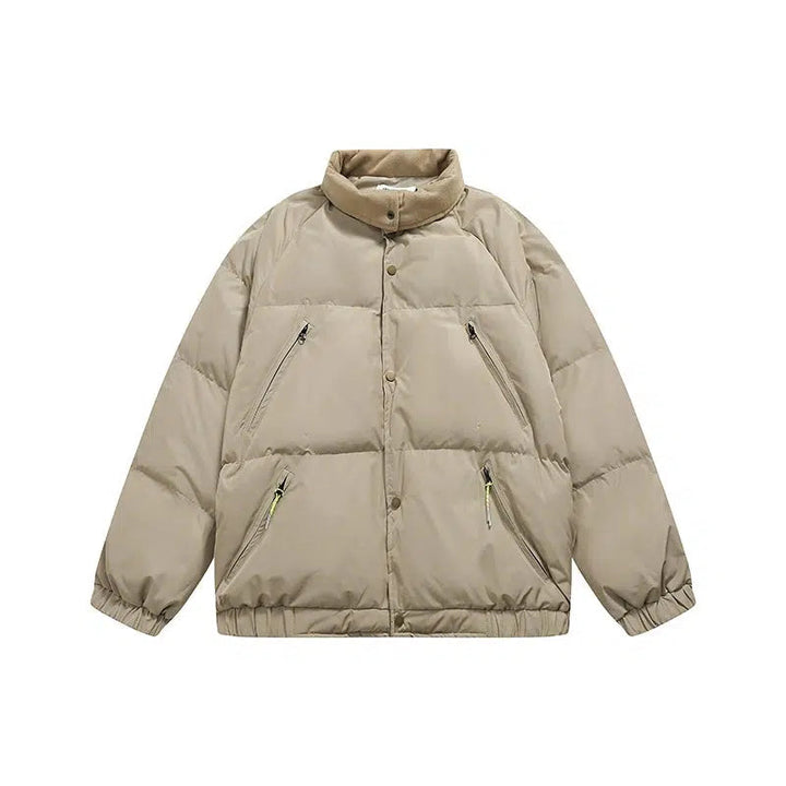 Oversized Quilted Puffer Coat