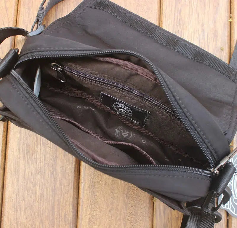 Oxford Waterproof Nylon Crossbody Bag