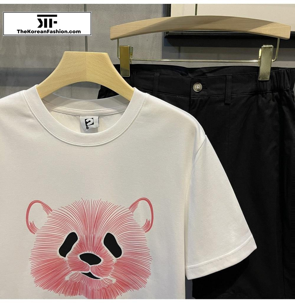 Panda Printed T-shirt