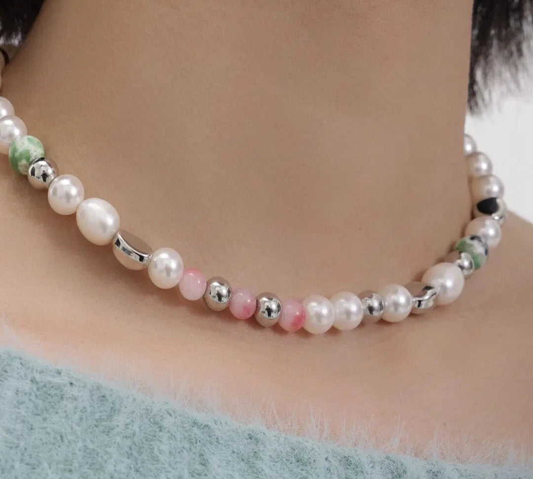 Pearl Beaded Necklace