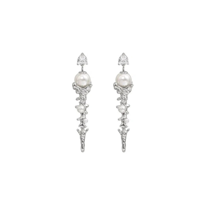 Pearl Tassel Earrings