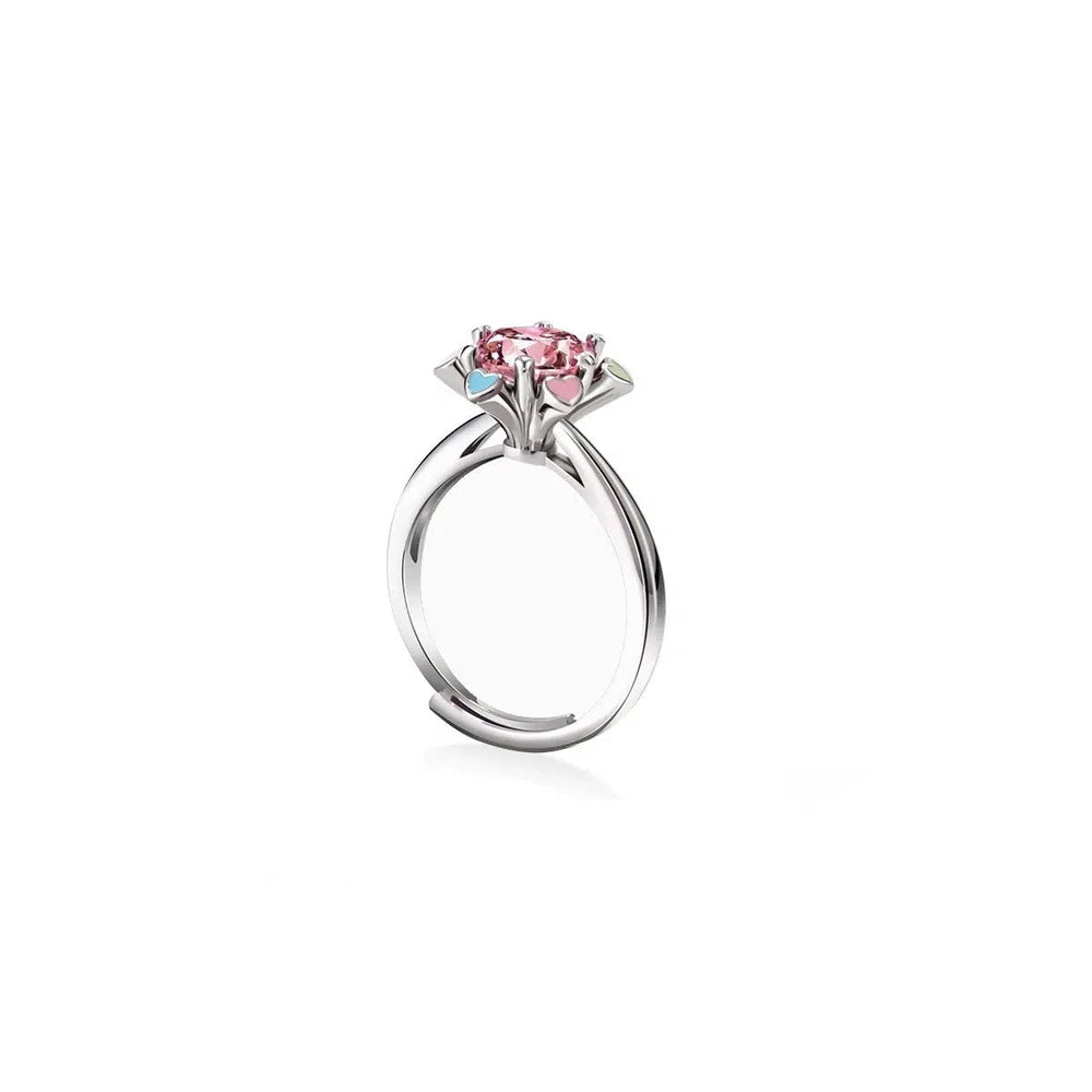 Pink Zircon Ring