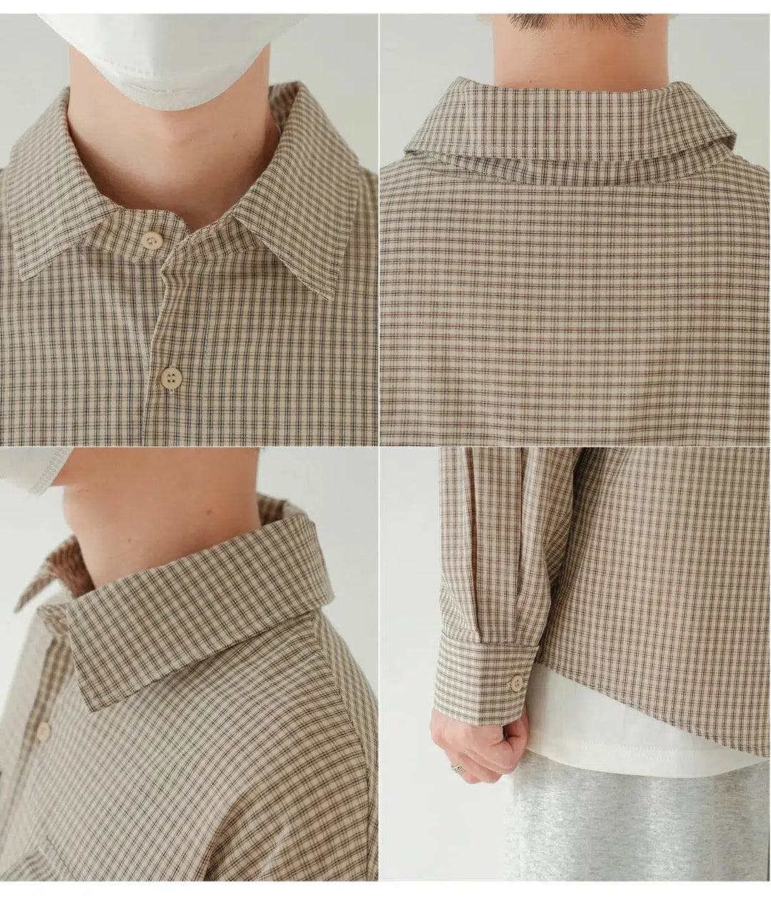 Plaid Breathable Long Sleeve Shirt