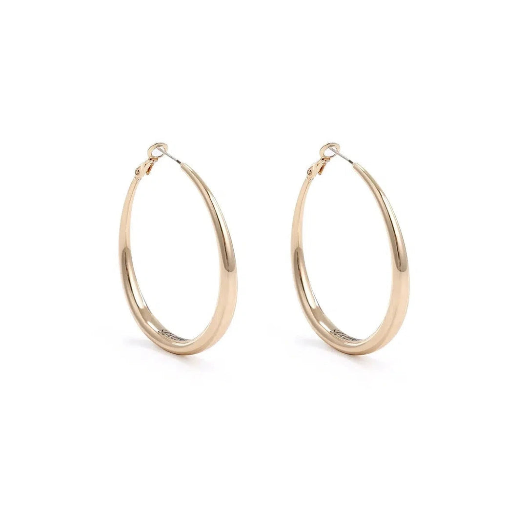 Plain Hoop Earrings