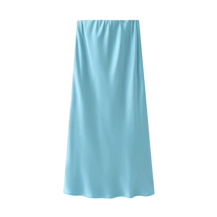 Pleated Midi Skirt