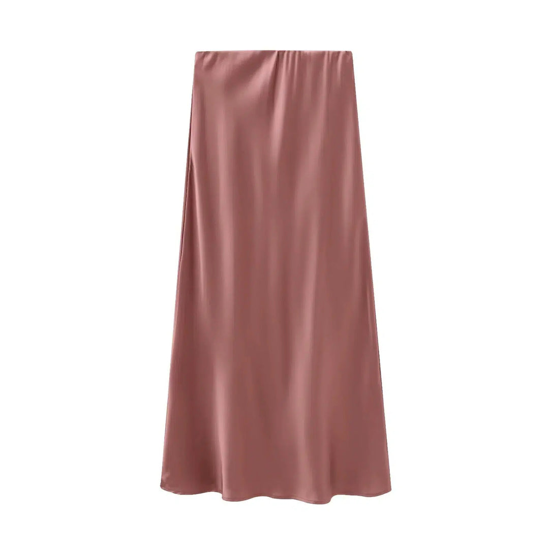 Pleated Midi Skirt