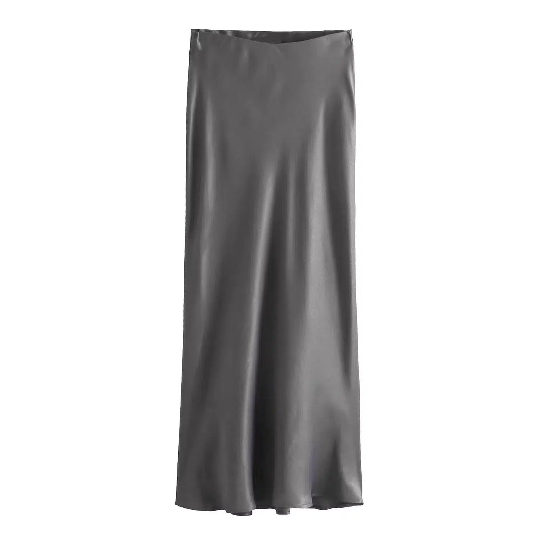 Pleated Midi Skirt