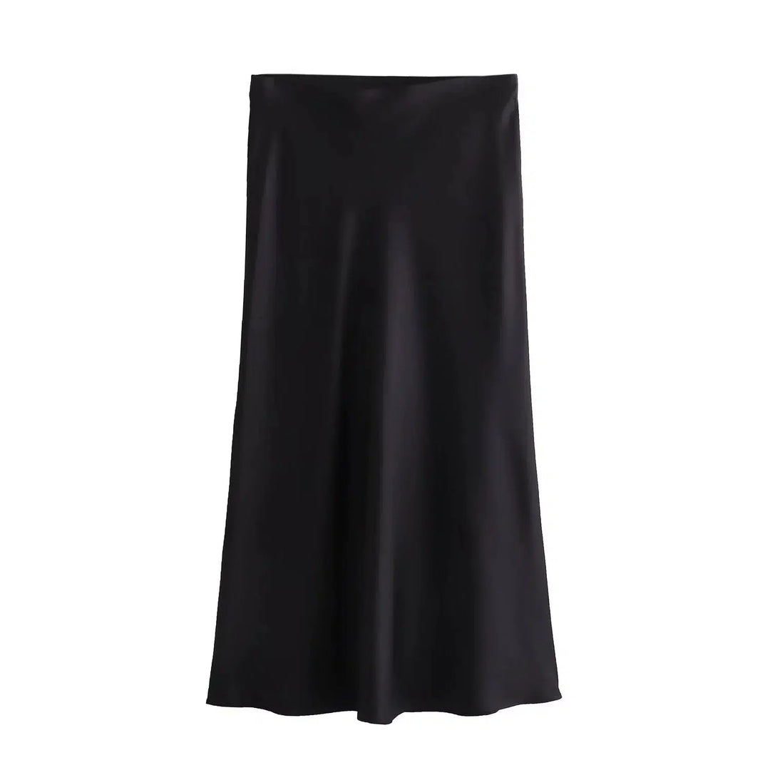 Pleated Midi Skirt