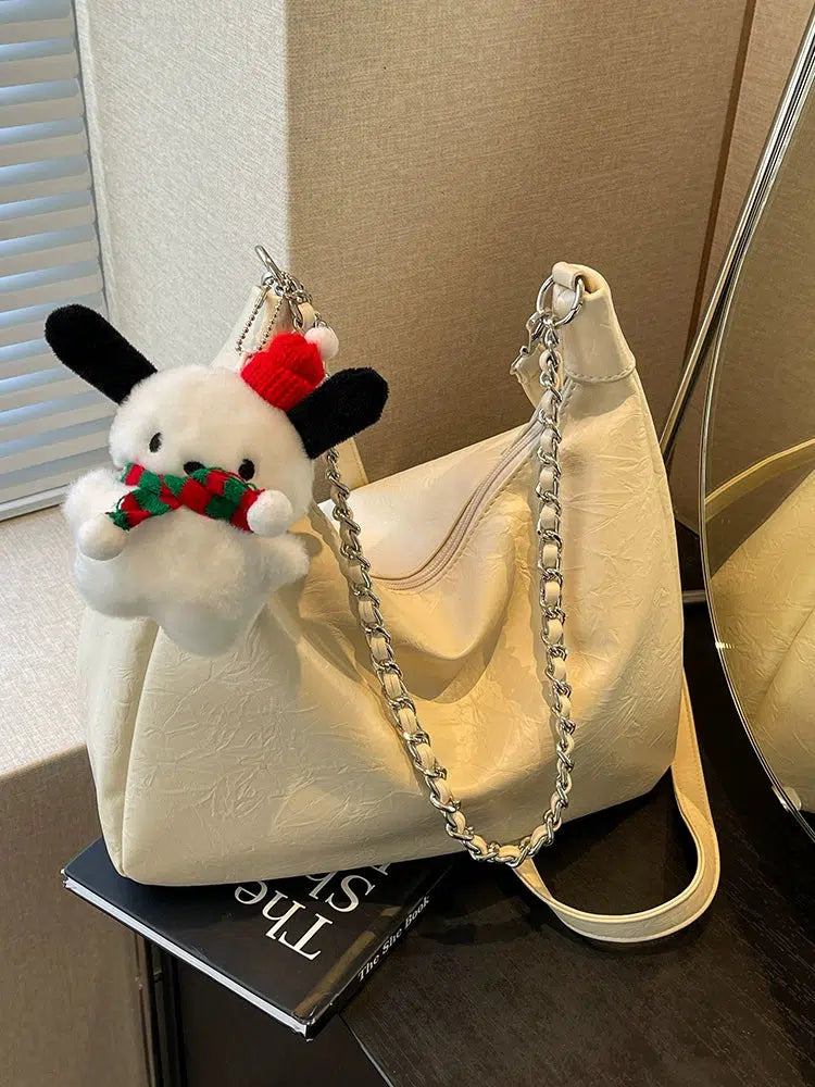 Plush Toy Accessory Chain Shoulder Bag