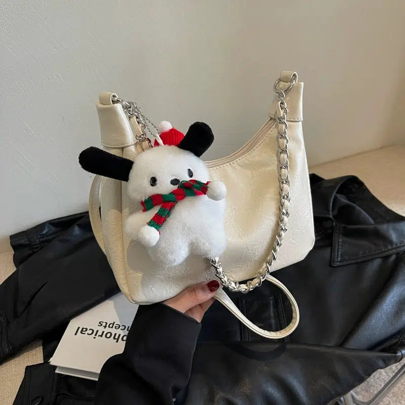 Plush Toy Accessory Chain Shoulder Bag