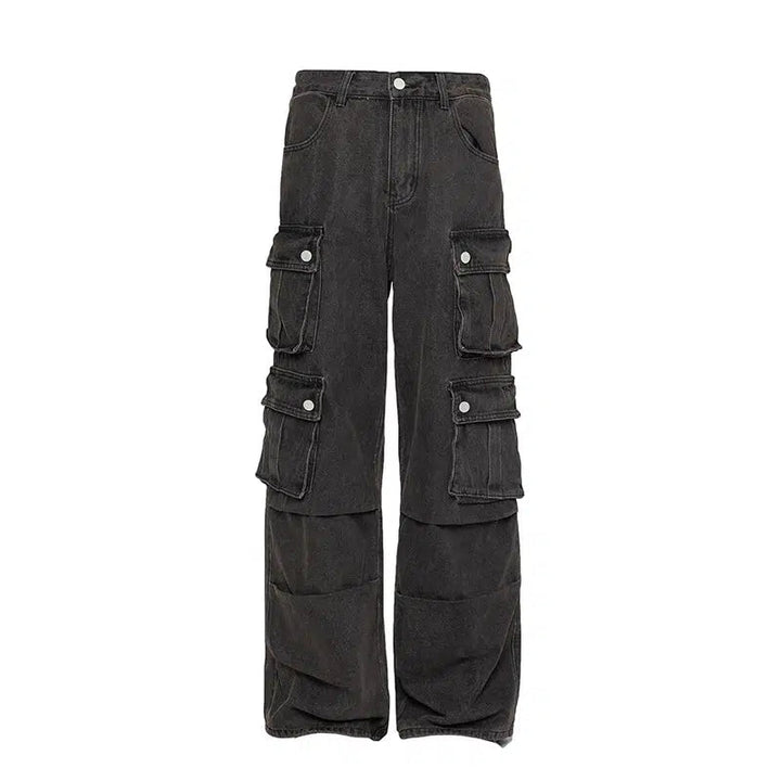 Pockets Baggy Cargo Pants