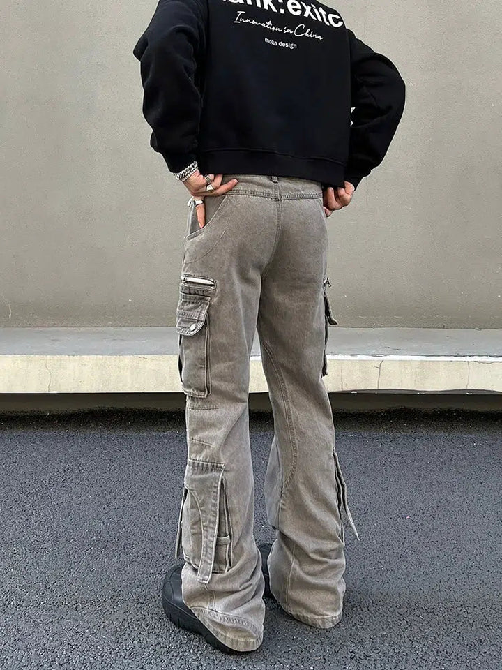 Pockets Heavy-duty Pants