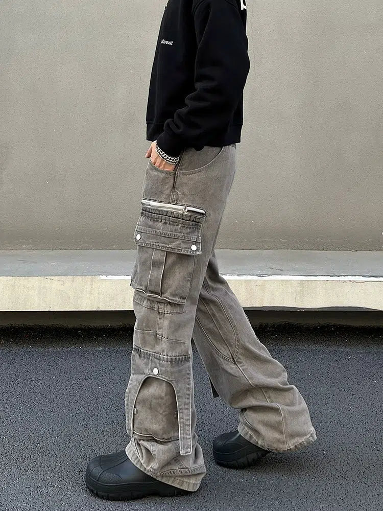 Pockets Heavy-duty Pants